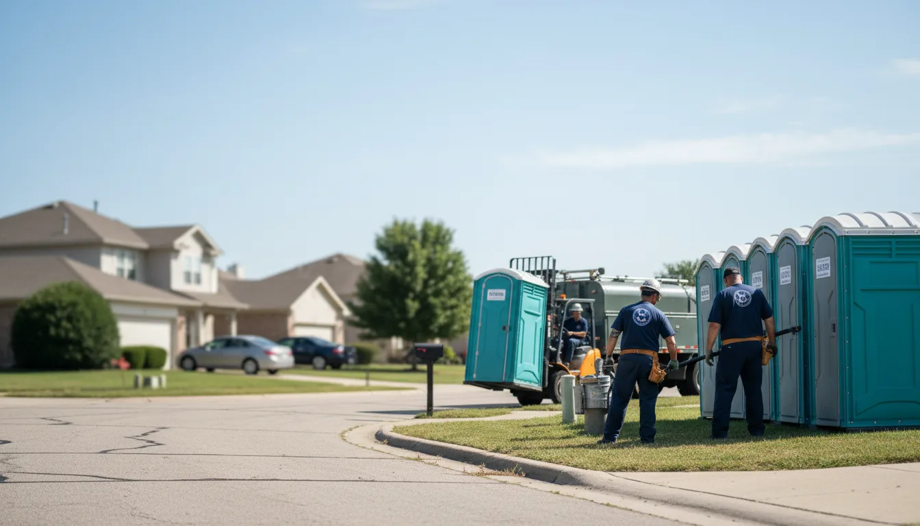Porta Potty Rental in Gorman, TX near me